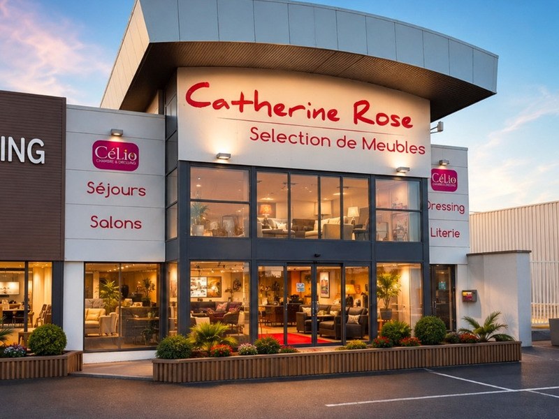 Façade Catherine Rose à Ouistreham - espace Célio chambre et dressing